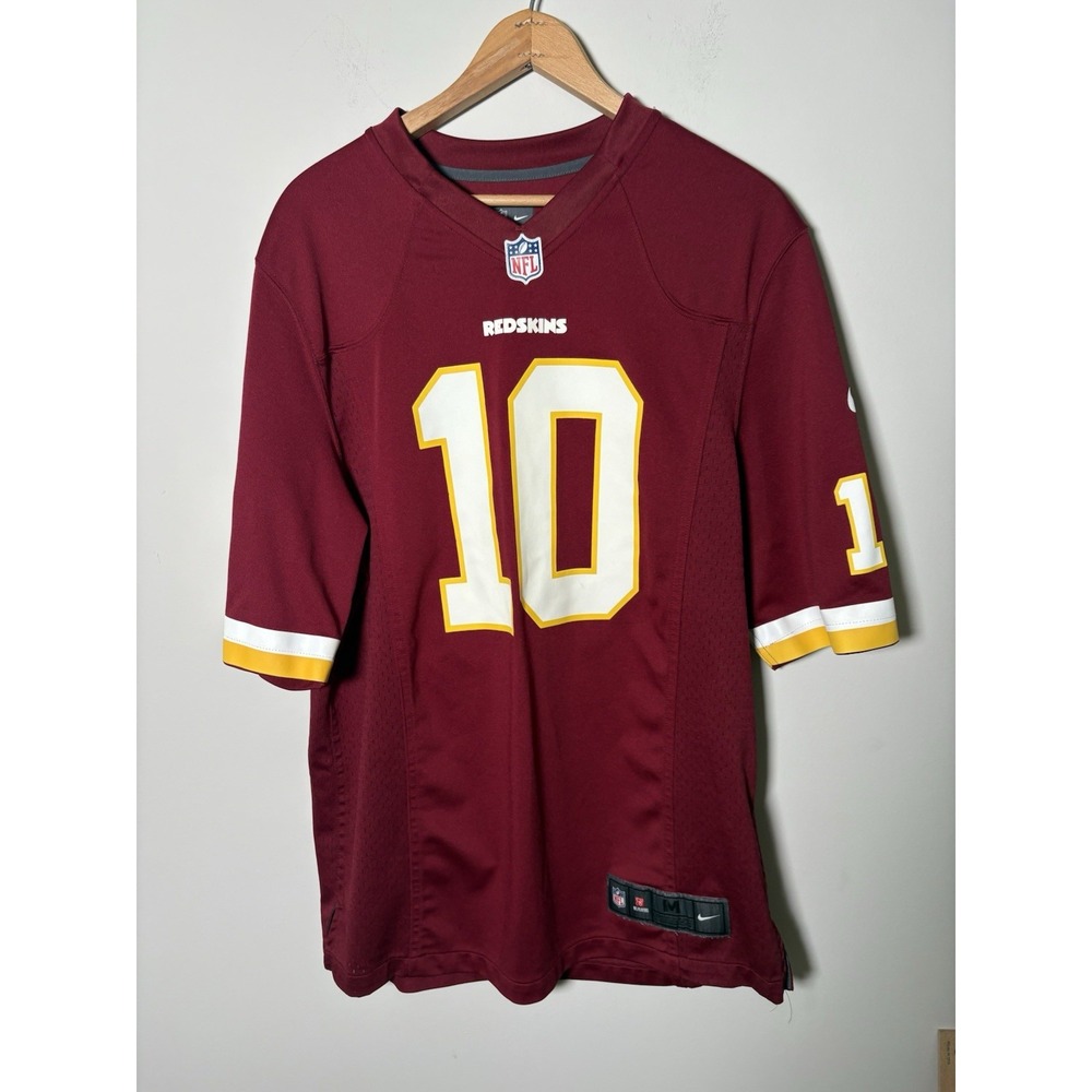 Nike Washington Redskins RG3 Robert Griffin III 10 Football Jersey Maroon Size M